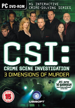 CSI 3: Dimensions of Murder Poster